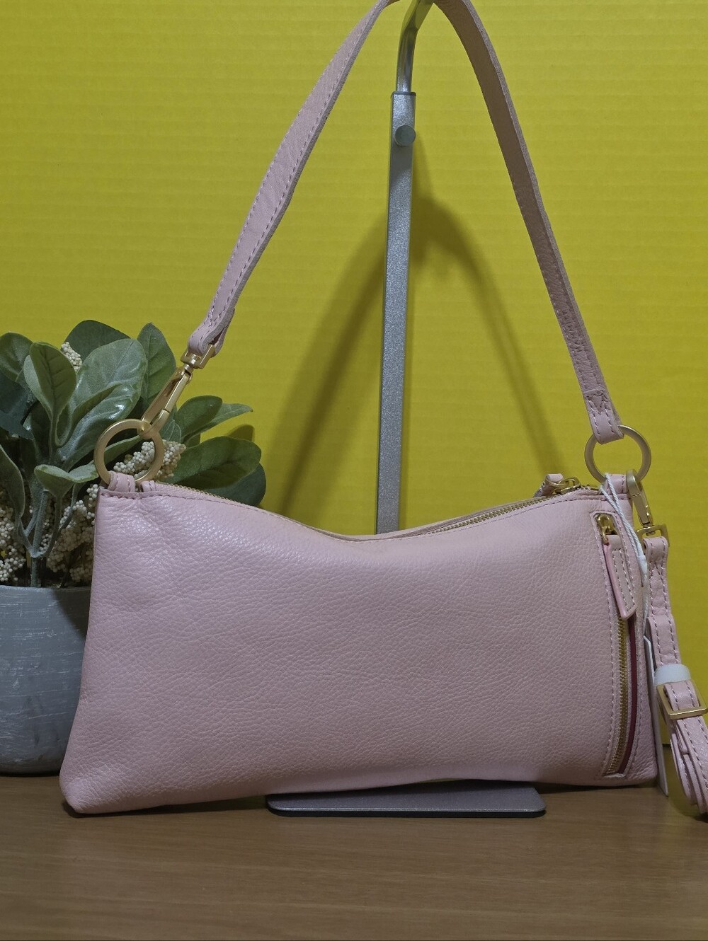 !! 2PCS !! HAMMITT Flamingo Leather SM Kyle Bag and Wallet Set - Picture 5 of 7